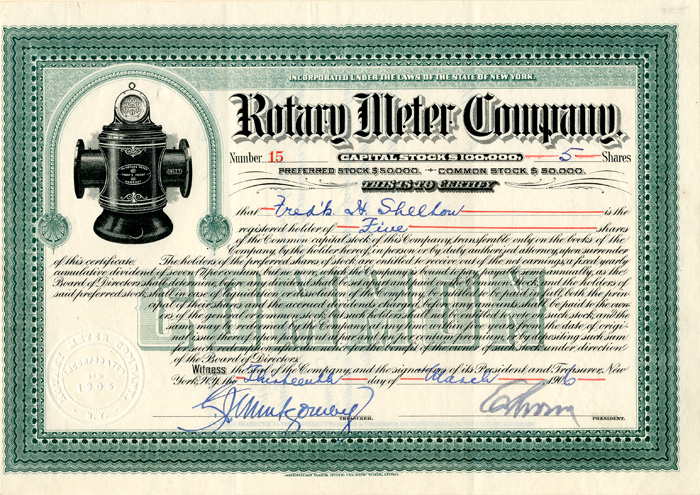 Rotary Meter Co.